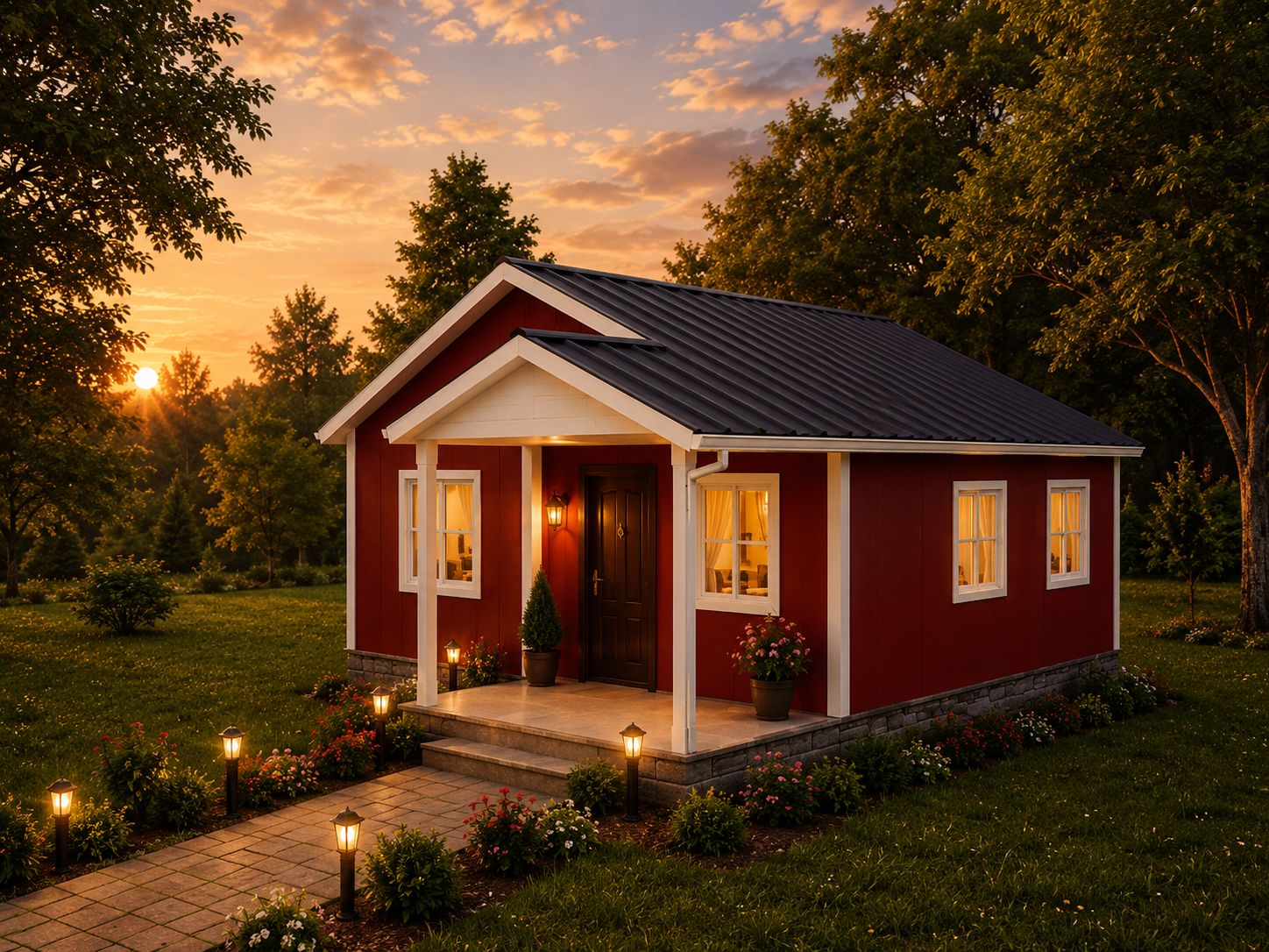 65m² Tek Katlı Prefabrik Ev